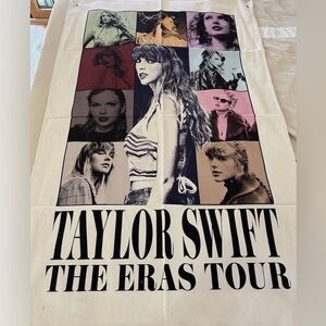 TAYLOR SWIFT The Eras Tour Authentic Canvas Tapestry
